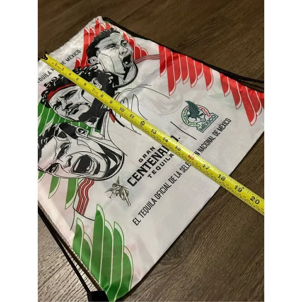 Gran Centenario Tequila Mexican Team Promo Nylon Drawstring Bag Backpack Soccer